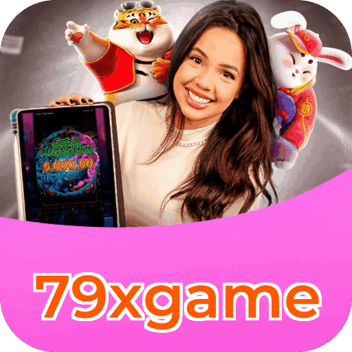 Passo a passo visual mostrando processo de download e instalação do aplicativo 79xgame