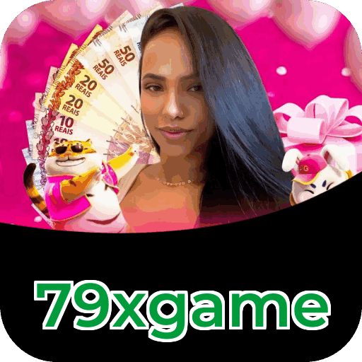 Interface do aplicativo 79xgame mostrando jogos disponíveis no iOS e Android